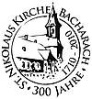 Logo 300-jähriges Jubiläum Pfarrkirche St. Nikolaus