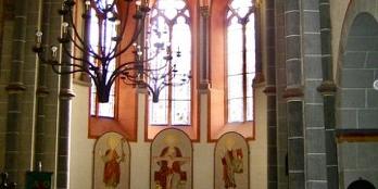 St Peter, Bacharach, Chor Innenansicht